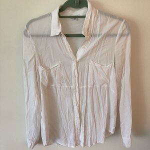 Splendid white button down size medium